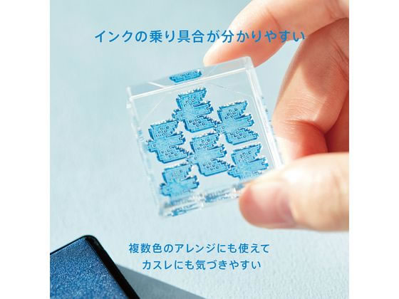 キングジム 透明スタンプ 氷印 セット (フラッグセット) CLSS