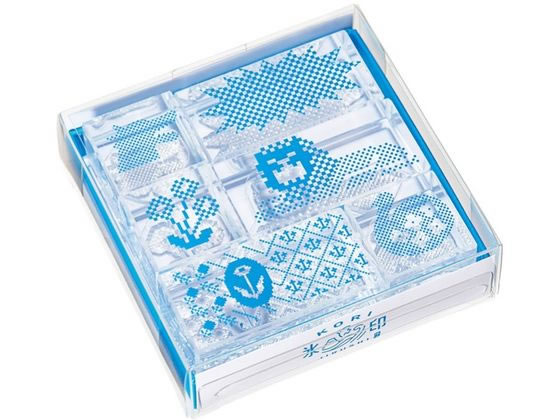●外形寸法：約７２（Ｗ）×７２（Ｄ）×２０（Ｈ）ｍｍ（小：約２２（Ｗ）×２２（Ｄ）×１８（Ｈ）ｍｍ、大：約２２（Ｗ）×４４（Ｄ）×１８（Ｈ）ｍｍ）（小・大各３個入）●質量：約８０ｇ●主な材質：アクリル
