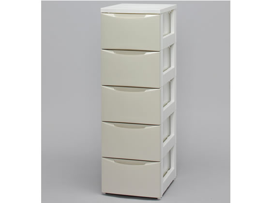 ●色：ホワイト／アイボリー●商品サイズ（約）：幅３２４×奥行４１０×高さ９９５ｍｍ●引出内寸（約）：幅２４７×奥行３６０×高さ１４５ｍｍ●耐荷重（約）：２ｋｇ（引出１段当たり）●収納の目安（約）：Ｙシ