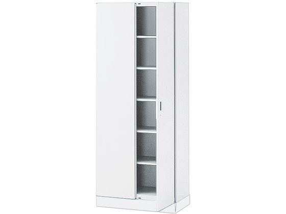 ●品番：ＨＴＭ−２１９ＨＳＳ−Ｗ９ＳＥＴ●シンラインキャビネット・下段専用・ベース付き●両開き扉型・６段●カラー：ホワイト●外寸法：幅９００×奥行４５０×高さ２１３６ｍｍ（ベース６０ｍｍ含む）●有効内