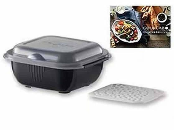●セット内容：ラージカプセル×１個、マルチプレート×１個●付属品：クッキングガイド×１冊●単品サイズ：ラージカプセル／幅１８．８×奥行１６．７×高さ８．９ｃｍ、マルチプレート／幅１３×奥行１２×高さ１