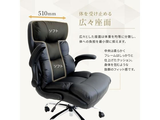 Netforce ダイン オフィスチェア PUレザー グレー DYN-1-FW-GY 通販