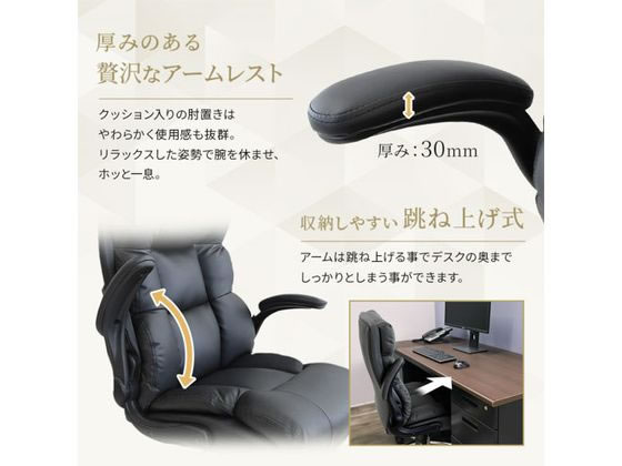 【美品】デスクチェア Netforce ダイン オフィスチェア PUレザー グレー DYN-1-FW-GY 通販