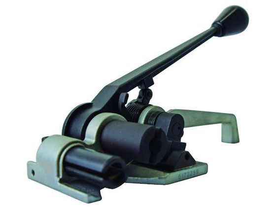 ●型番：TBTU50●入数：1個●適合バンド幅（mm）：16〜32 ●品名：ポリエステルバンド用荷締め機 ●適合機種：TJS50、TJS65、TBS89、TBS105 ●全長（mm）：310