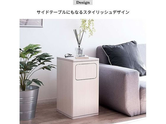 宮武製作所 ウッドプッシュダストボックス Emproエンプロー ブラウン