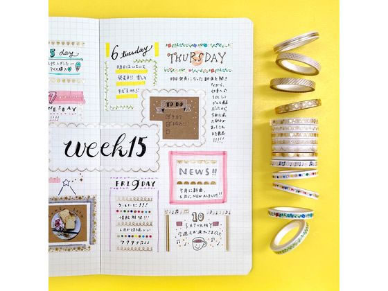 ワールドクラフト キラキラマスキングテープ Checkered 5mm×5m 通販