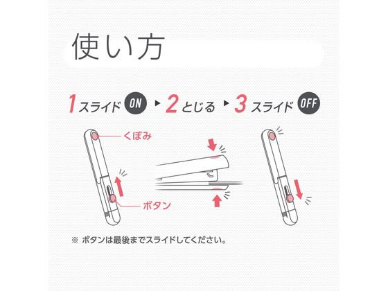 マックス スティック型ホッチキス モティック ブルー HD99936 通販
