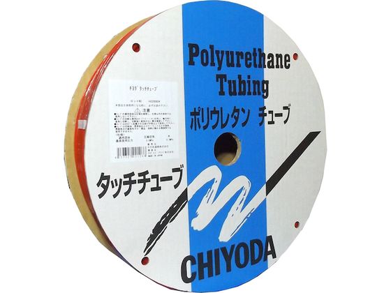 チヨダ TEタッチチューブ 12mm／100m 赤 TE-12-100 R | Forestway