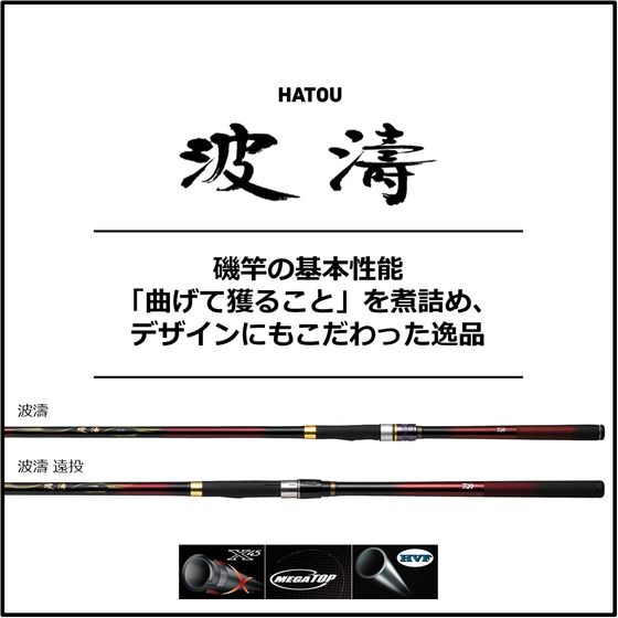 ダイワ 波涛 1.25-53 ダイワ （DAIWA） 【即納！・大型商品】 波濤 1－53・E 1.25-53
