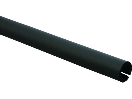 ●型番：KSC-250●色：黒 ●内径（mm）：25 ●長さ（mm）：450 ●厚さ（mm）：5●パイプ25φ用 ●製品に切り込みが入っています。端からライン通りに裂いてご使用ください。●ニトリルゴム
