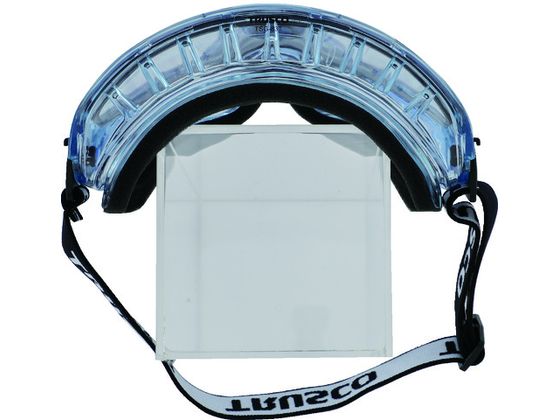 TRUSCO セーフティゴーグル バイザー付 通気弁タイプ TSG-83T
