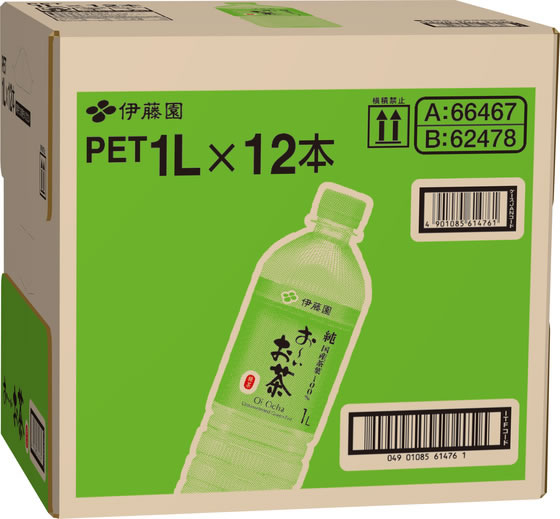 伊藤園 お～いお茶 緑茶 1L×12本 通販【フォレストウェイ】