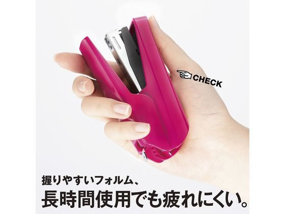 マックス 手にやさしい軽とじホッチキスHD-10TL(P) B HD91745