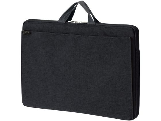 ●カラー：ブラック●耐荷重：約３ｋｇ●最大１５．６インチノートＰＣの収納●Ｂ４対応●重量：約１７０ｇ●材質：ポリエステル●サイズ （取っ手を含まず）：４１０×３００×３４ｍｍ●内寸：約３８０×２７５×