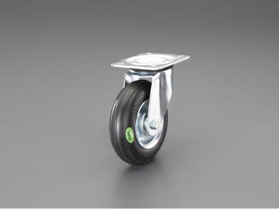 ●仕様：自在車輪（ストッパー無し）●材質：金具：スチール、車輪：軟質ゴム●車輪径×幅：２００×５０ｍｍ●全高：２３５ｍｍ●耐熱温度：−２５〜８０℃●耐荷重（ｋｇ）：１００●丈夫で抵抗力のあるローラーベ