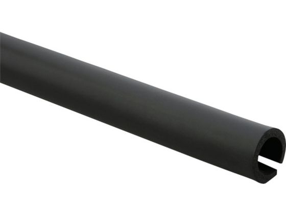 ●型番：KSC-320●色：黒 ●内径（mm）：32 ●長さ（mm）：450 ●厚さ（mm）：6．5●パイプ32φ用 ●パイプ25φ用 ●製品に切り込みが入っています。端からライン通りに裂いてご使用く