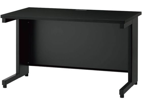 ●色：ブラック●サイズ：幅１２００×奥行６００×高さ７００ｍｍ●素材：本体／スチール（樹脂焼付塗装）、天板／（表面）メラミン化粧板●重量：２６．４ｋｇ●耐荷重（等分布）：天板／等分布で最大６０ｋｇ●型
