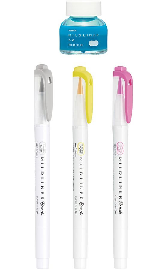 ゼブラ マイルドライナーのもと マイルドブルーセット SE-WI1-MBL 通販