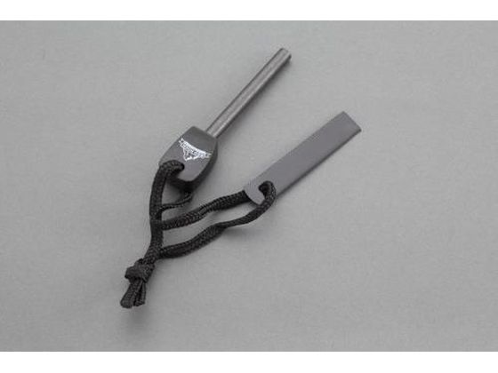 ●サイズ：φ８ｍｍ×１０３ｍｍ●付属のこ長：７４ｍｍ●材質：マグネシウム●重量：４６ｇ●悪天候でも使用できます。●コンパクトで軽量なのでキャンプに最適です。【使用方法】１．葉っぱ、小枝、草などの乾いた