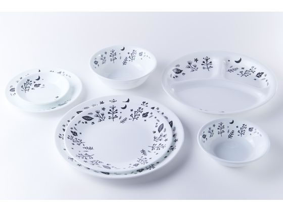 パール金属 コレール ムーンライトフォレスト ミニプレート 箱売 10枚