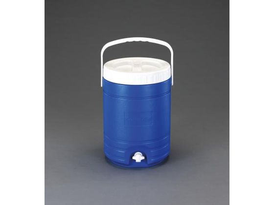 ●材質：本体・フタ：ポリエチレン密封材：ＰＳ／ＰＰ、断熱剤：ＰＵ●室外作業の飲料水や手洗い水用に最適●全開フタの為、飲み物を入れやすい。●水栓は指圧ゴムスイッチ式で、液体を出しやすく、しずくが垂れませ
