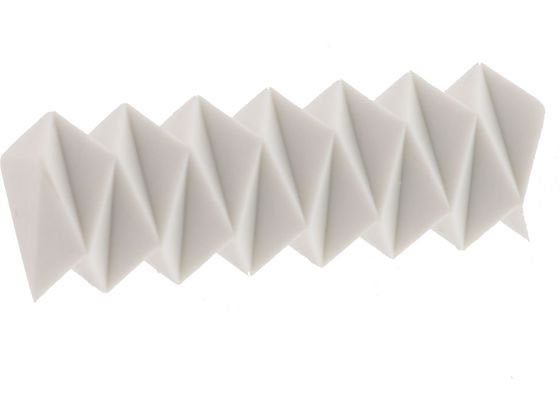 サンスター 多角消しゴム ジグザグ ホワイト S4216741 通販