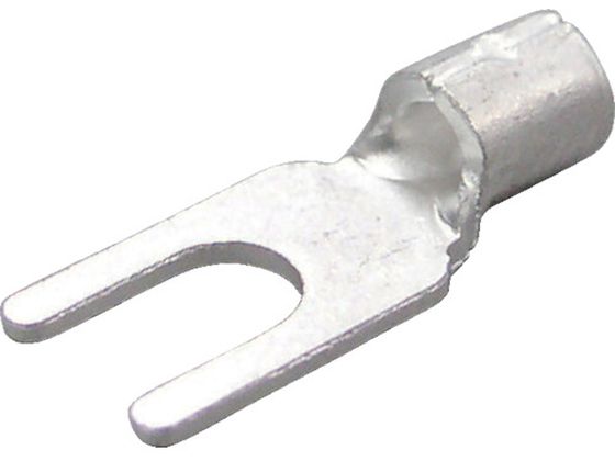 ニチフ 裸圧着端子 Y形(100P)より線1.04~2.63 外寸5.9 2Y-3.5S 通販