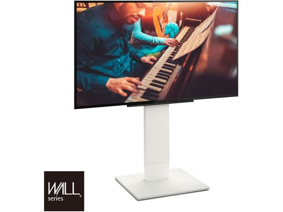 WALL V5 ロータイプ サテンホワイト WLTVK5111 キャスター付き ナカムラ WALLテレビスタンドV5 ロータイプ サテンホワイト