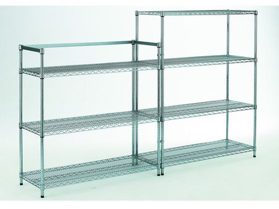 TRUSCO ステンレス製メッシュラック用支柱連結金具 SUS304 SES-R