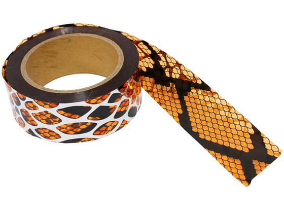 ☆〜やーSHOP様確認用 Dio スネークテープ 2色(ヘビ柄緑1巻、ヘビ柄オレンジ1巻) 262293 通販