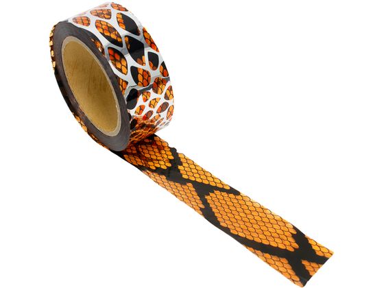Dio スネークテープ 2色(ヘビ柄緑1巻、ヘビ柄オレンジ1巻) 262293 通販