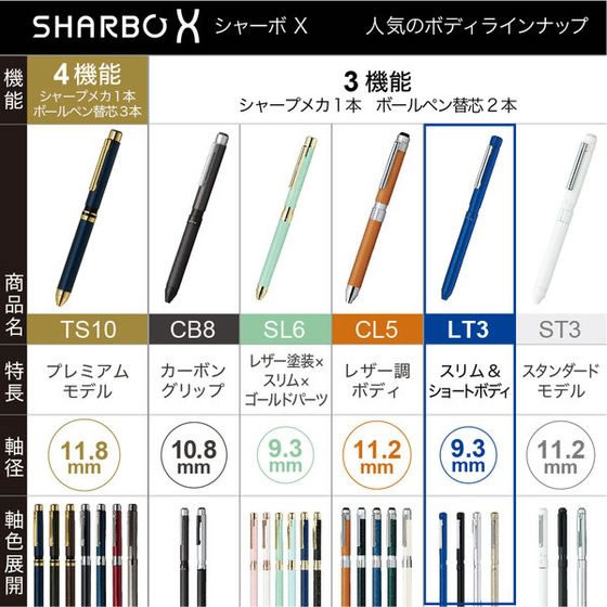 ゼブラ シャーボX LT3 シャンパンゴールド SB22-CGO 通販【フォレスト