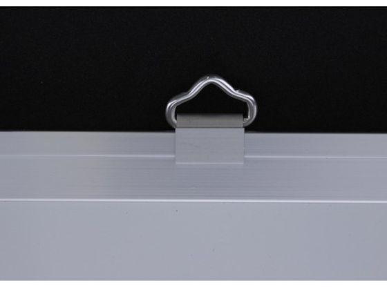 TRUSCO スチール製ホワイトボード 無地 粉受付 300×450 GH-142