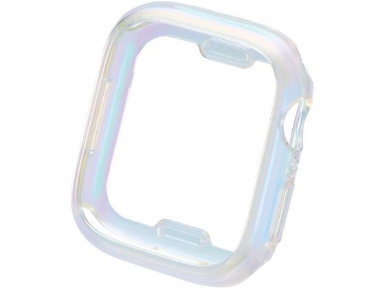 ●対応機種：Ａｐｐｌｅ Ｗａｔｃｈ Ｓｅｒｉｅｓ ９、８、７ ［４１ｍｍ］ ●セット内容：バンパー×１ ●材質：ＴＰＵ（熱可塑性ポリウレタン） ●カラー：オーロラクリア