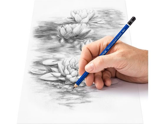 ステッドラー マルス ルモグラフ アクェレル 水彩鉛筆 100A 4B 12本