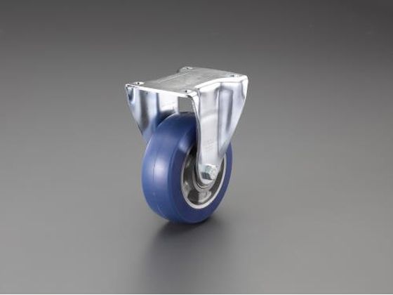 ●仕様：固定車輪●材質：金具：スチール、車輪：ポリウレタン●車輪径×幅：１００×４０ｍｍ●全高：１３０ｍｍ●耐熱温度：−２５〜７０℃●耐荷重（ｋｇ）：３００●動的負荷による車輪の変形や水分による劣化を