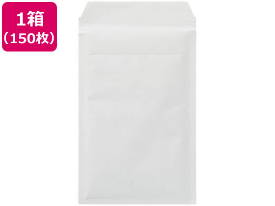 ●色：白●サイズ（ビデオ、ＣＤ用）：外寸／縦２８０×横１９０ｍｍ、内寸／縦２７０×横１７０ｍｍ ※５ｍｍ前後の誤差があります●重量：約２０ｇ●入数：１箱（１５０枚）●材質：クッション／ポリエチレン、封