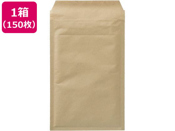 ●色：茶●サイズ（ビデオ、ＣＤ用）：外寸／縦２８０×横１９０ｍｍ、内寸／縦２７０×横１７０ｍｍ ※５ｍｍ前後の誤差あり●重量：約１６ｇ●入数：１箱（１５０枚）●材質：クッション／ポリエチレン、封筒／未