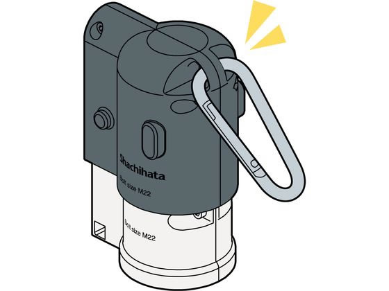 シャチハタ ボルトラインN M22用本体 XBL-M22N 通販【フォレストウェイ】