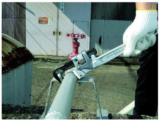 HIT アルミパイプレンチ 450mm ALP450 通販【フォレストウェイ】