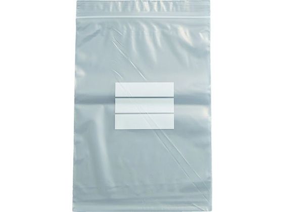 TRUSCO チャック付ポリ袋(白枠付き) 0.04mm厚 200×140mm | Forestway TRUSCO チャック付ポリ袋(白枠付き) 0.04mm厚 200×140mm | Forestway