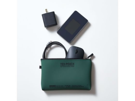 キングジム テクスポーチ カーキ TXP100-KH 通販【フォレストウェイ】