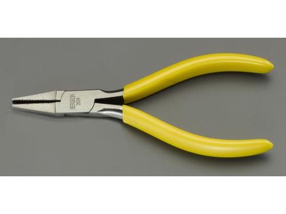 ●全長：１３０ｍｍ●先端（幅×厚み）：１．３×４．４ｍｍ●材質：ハンドル：プラスチック本体：スチール（研磨仕上げ）●ギザ付