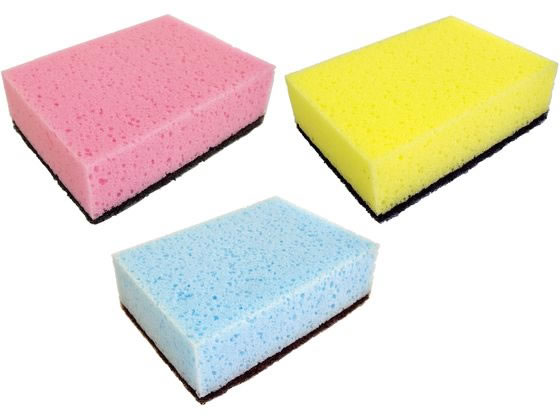 ●外寸：９０×１３０×Ｈ４０ｍｍ●材質１：研磨剤入ナイロン不織布●材質２：ポリウレタンフォーム●抗菌：○