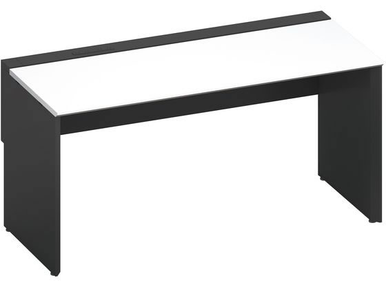 ●外寸法／幅１５００×奥行７２５×高さ７２０ｍｍ●下肢空間寸法／幅１４２０×高さ６９５ｍｍ●天板厚さ／２５ｍｍ●配線カバー開口寸法／ｍｍ●材質／天板：（表面材）メラミン化粧版（芯材）スチール、ハニカム
