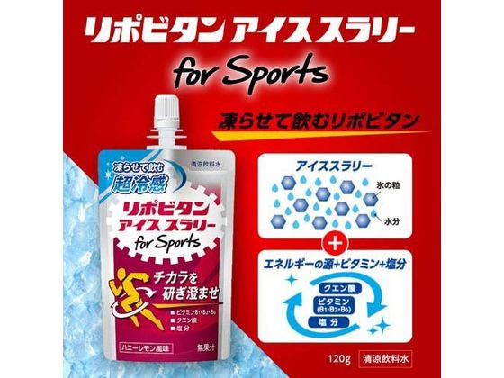 大正製薬 リポビタン アイス スラリー Sports 120g×6個 通販