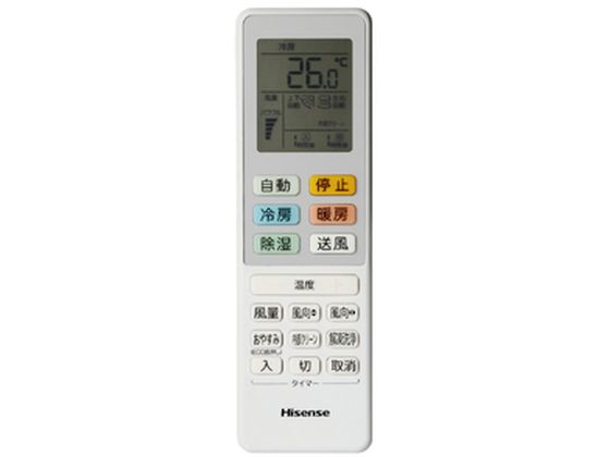 ハイセンス 【標準工事付】 6畳向エアコン Sシリーズ ホワイト ハイセンス 【標準工事付】 6畳向エアコン Sシリーズ ホワイト