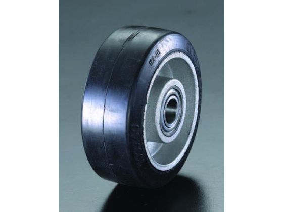 ●材質：タイヤ：ソリッドラバーリム：アルミニウム●車輪径×幅：２５０×５０ｍｍ●軸径：２０ｍｍ●耐熱温度：−２５〜８０℃●耐荷重：６５０ｋｇ●高荷重・ハイスピードでの使用に耐えられるボールベアリング仕