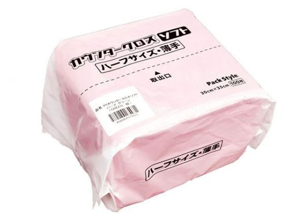 ●サイズ：３００×３５０●厚み：薄手●色：桃●材質：不織布●注文単位：１袋（１００枚）