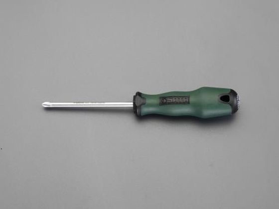 ●メーカー：ＳＡＴＡ●型番：６３５０２●サイズ×軸径（ｍｍ）：＃０×３．０●軸長（ｍｍ）：７５●材質：軸部：クロムモリブデン鋼、ハンドル部：硬質樹脂●先端マグネット付